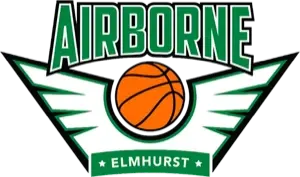 Elmhurst Airborne Basketball logo